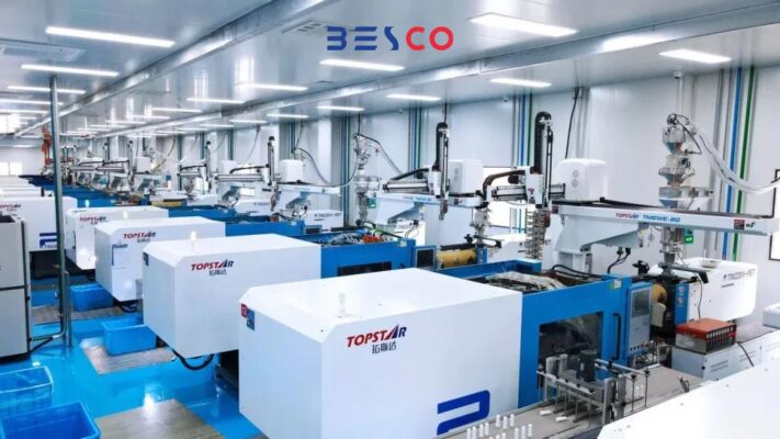 Set up a plastic production line